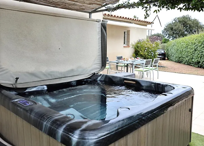 Lili Rose - Jacuzzi Et Riviere A 3 Min A Pieds * Zonza